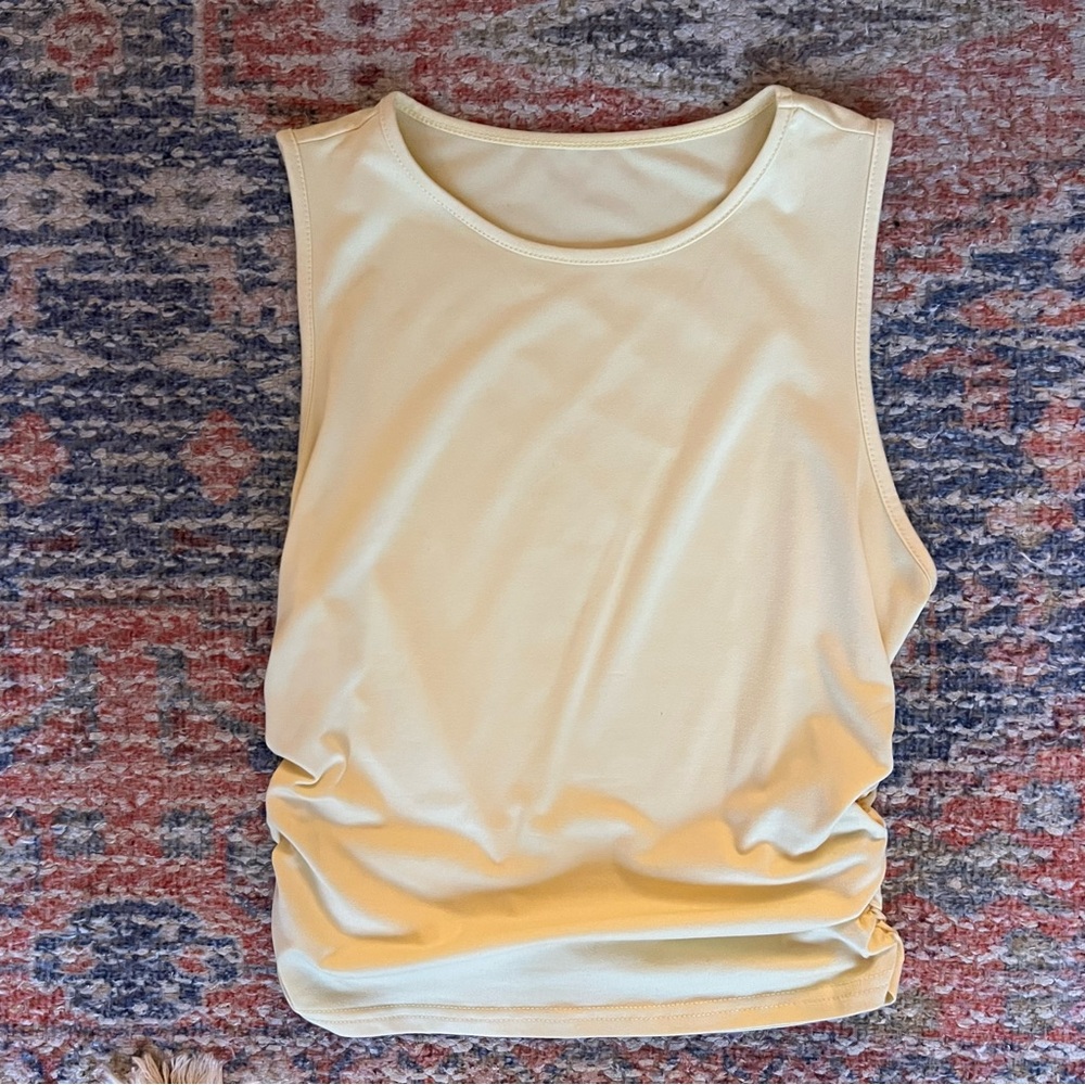 Butter Yellow Shein Tank